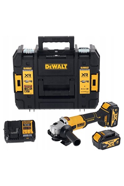 Dewalt DCG407M2T-QW 18V Xr Kömürsüz Akülü Avuç Taşlama 2X4.0AH