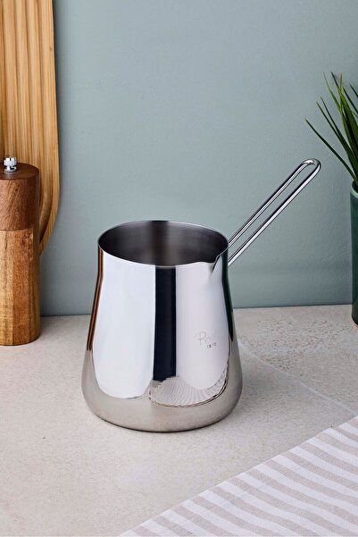 Saule 304 Paslanmaz Çelik Huni Cezve No.9 - 1280 ml