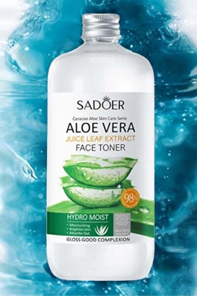 SADOER تونر الوجه بخلاصة الصبار 500 مل - تونر مرطب ومنعش للعناية بالبشرة