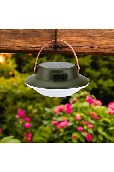 Panther PT-386 Solar Şarjlı Kamp Lambası 3W LED 3 Işık Modu Max 800 Lumen USB...