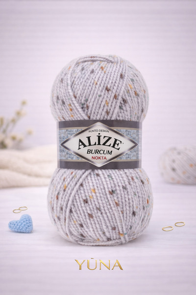 Alize Burcum Nokta Medium Thick Knitting Yarn 5993