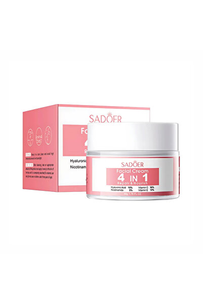 SADOER 4-in-1 Facial Cream – Hydrating & Revitalizing Skin Care 50g
