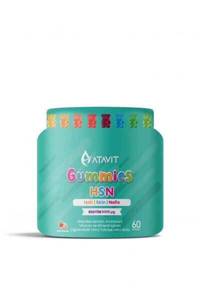 Atavit HSN ( SAÇ CİLT TIRNAK ) GUMMIES YETİŞKİN 60 ADET