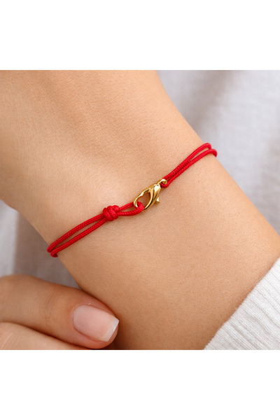 TUTU DESİGN Minimal String Bracelet – Adjustable Handmade Luck & Wishes Bracelet