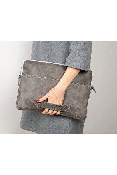 BloominBag TORINO Ash Gray Super Slim 16inç Laptop / Macbook Kılıf