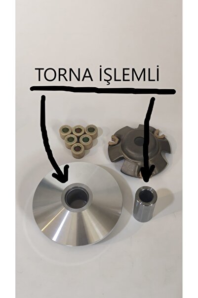 tornalı Scooter GY6 125 150 Uyumlu Modifiye P;erformans Varyatör ( AÇIKLAMA O...