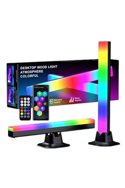 FEILEX Smart RGB Music Light Suitable for Games and Music - Medium Size - 2 P...