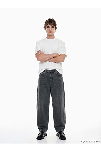 LC Waikiki Quality Pieces from Çelebi Store Super Loose Fit Men's Jean Pants