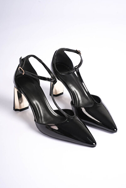 LEVONYA Luvia Piele neagră lăcuită pentru femei, galvanizată, pachet de curea...