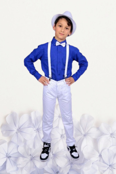 NOBLE STORE Σετ για αγόρια για την παράσταση της 23ης Απριλίου, παντελόνι, μα...