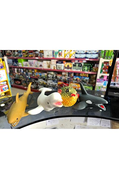 nöbetçi oyuncakçı onlinebazaar oyuncağın yeni 15-30 Cm Arası 4 Parça Deniz Ha...