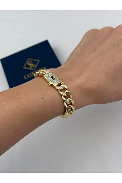 Luseda سوار كارارموز VIP جولد زيركون مرصّع بالأحجار موناكو جورميت 17 سم