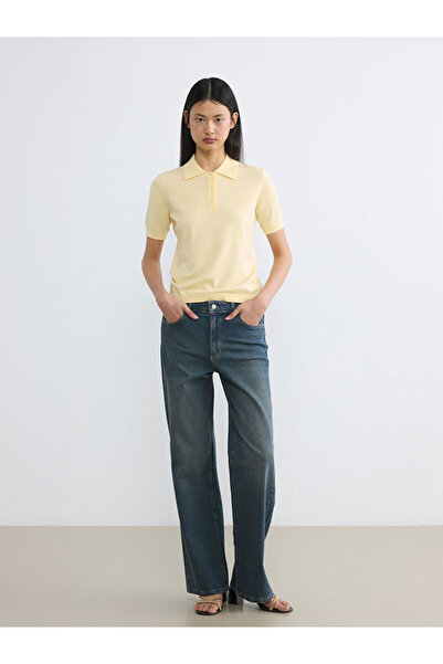 LC Waikiki Sparkling Choices from Shining Store Women's Wide Leg Jean Pants