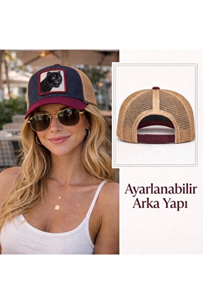 Wearflawless Unisex Animal Figured Mesh Cap, Trucker Hat, Adjustable Summer S...