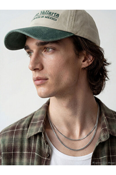 LC Waikiki Nevavm Men's Cap with Text Embroidery