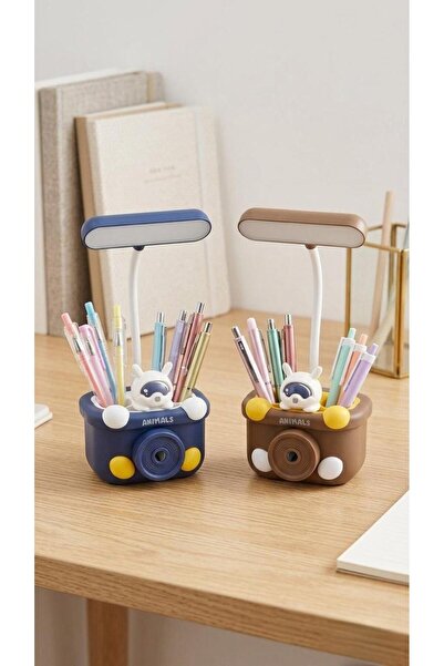 MOSTAFA Desk lamp with pen holder