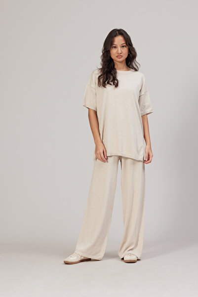 Avrile طقم تريكو بأكمام قصيرة