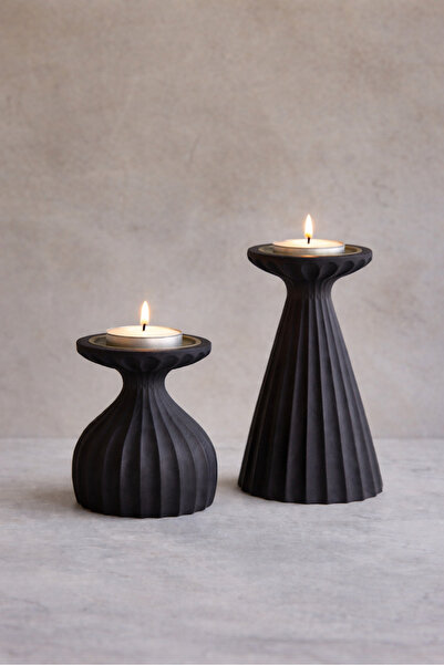 LayerOne Dekoratif 2’li Mumluk Seti