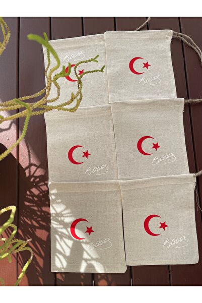 EGE DESIGN 23 April Bags 13 X 15 Sizes Total 6 Pieces