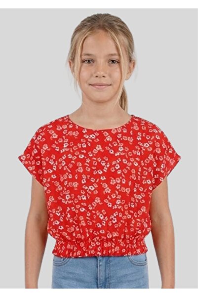 ww waka waka kids store Set bluză și pantaloni scurți pentru fete imprimeu fl...