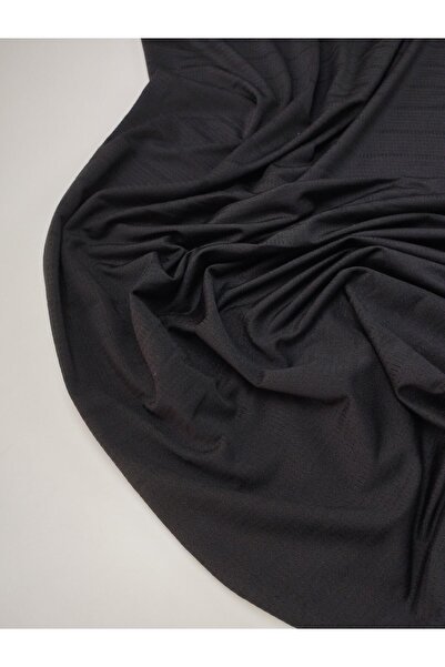 Kumaş Parça Tricou sport negru subțire 160x200cm