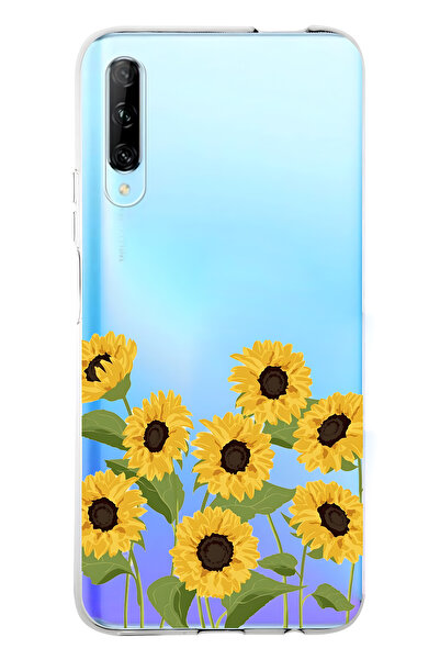 FLAMENKO حافظة هاتف شفافة متوافقة مع هاتف هواوي بي سمارت برو من سلسلة آي سولي...