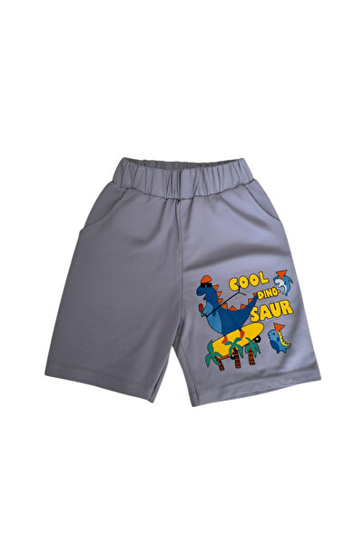 NR NarRengi Elastic Waist Pocketed Cotton Pack Children's Shorts