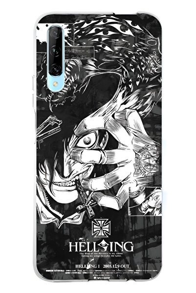 FLAMENKO حافظة هاتف شفافة متوافقة مع هاتف هواوي بي سمارت برو أنيمي منقوش