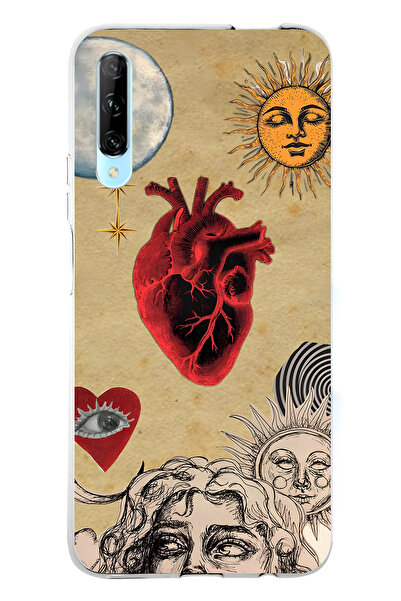 FLAMENKO حافظة هاتف شفافة متوافقة مع هاتف هواوي بي سمارت برو من سولار آند هار...