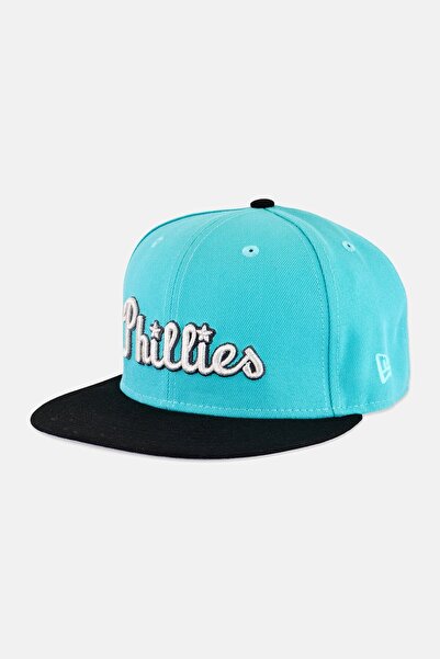 NEW ERA x MLB Men Philadelphia Phillies Fitted Cap, Mint Green