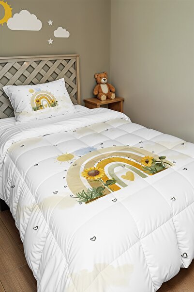 EVPANYA بوهيم أيسيكلوبس منقوش مفرد لحاف وغطاء وسادة