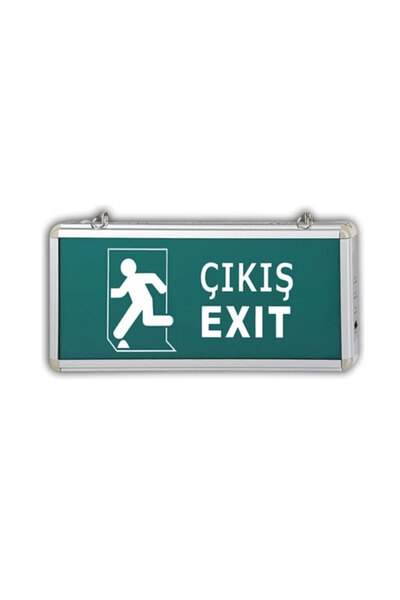 Cata Ct-9166 Exit Acil Çıkış Levhası Şarjlı