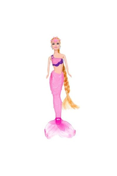 OEM Mermaid doll mannequin with tail that changes color in water, 33 cm