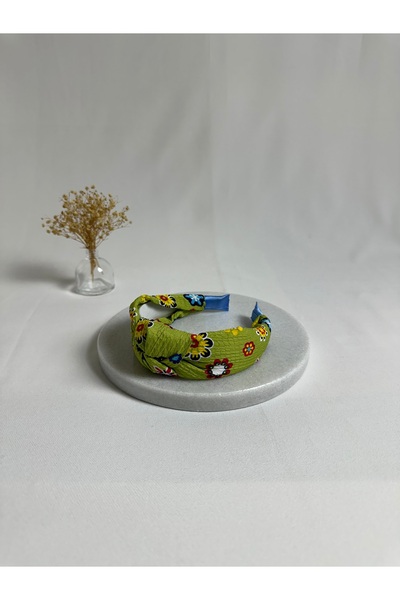 MegssStore Patterned Knotted Crown Hair Band