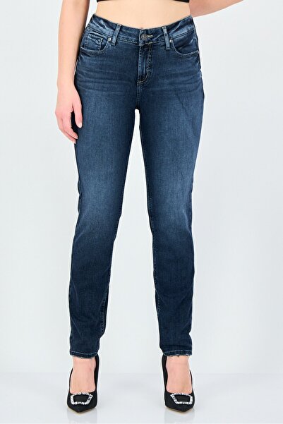 Silver Jeans Co. Women Regular Fit Washed Denim Jean, Blue