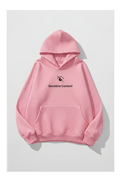 PENTHİLUS Oversized Unisex Hooded Sweatshirt - Oversized 3 Thread (Thick)Hoodie