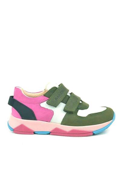 OrtopedikAL 3880 Rakerplus Genuine Leather Green White Pink Kids Sneakers S S...