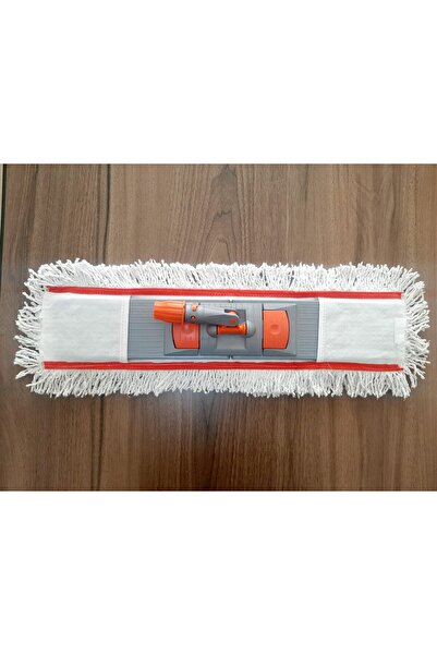 bir sürü eşya pak market 1 Adet 60 cm Mop Yedeği Bezi ve Plastik Mop Paleti