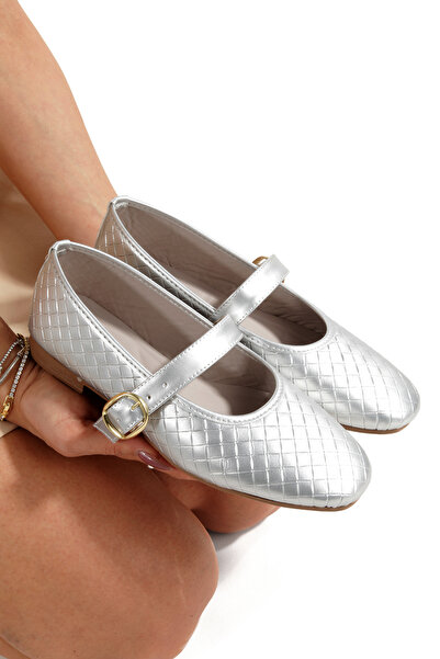 PAYZİN Silver Knitted Round Toe Piece Closed Helmet with Helmet Cover Orthope...