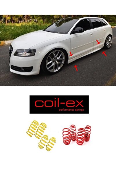 audi a3 8p 2003.2010 coil-ex 4.5 cm spor helezon yay