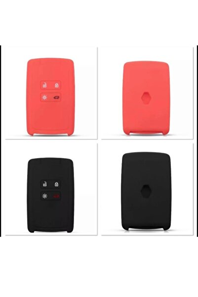 CİHAN GROUP 2 Pieces Renault Clio 5 Megane 4 Kadjar Silicone Key Protection C...