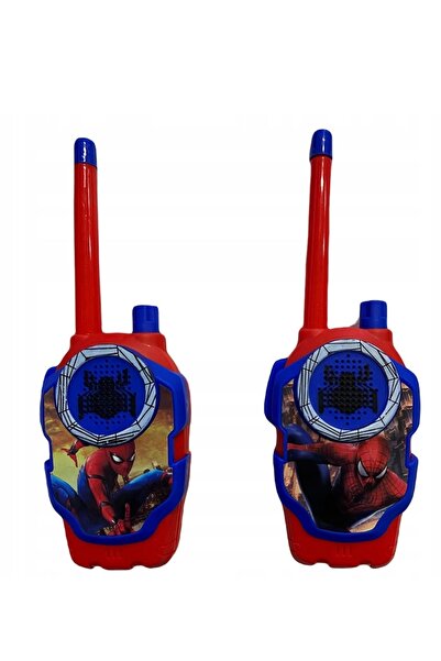 GIA'S WORLD Set 2 statii Walkie Talkie pentru copii, Spider-Man