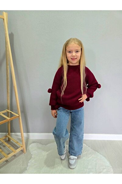 NURTOPU Set pentru fete, top și pantaloni, top de sărbătoare, 2 piese, tricot...