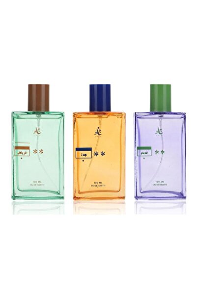 jad Bundle of Women collection (Jeddah, Dammam, Alriyadh) EDT 100ml x 3pcs