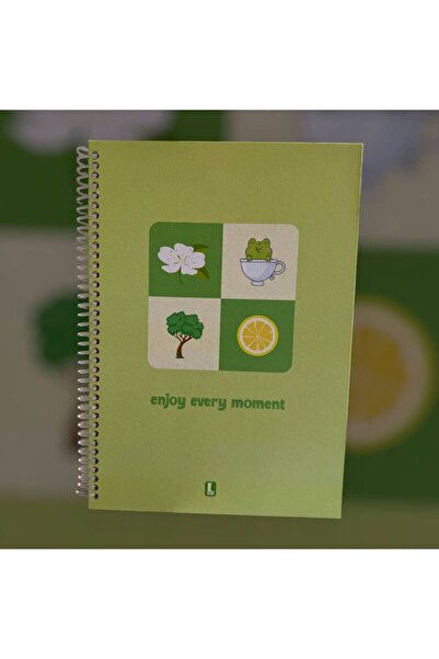 LİMON DEFTER Caiet cu spirală Limon Daily Series, 100 de foi, în carouri