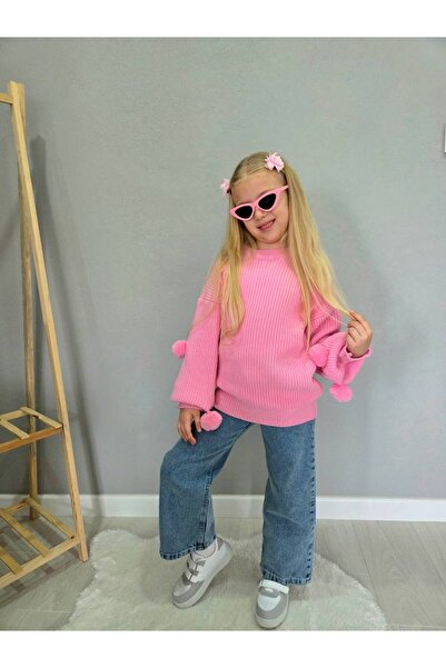 NURTOPU Set pentru fete, top și pantaloni, top de sărbătoare, 2 piese, tricot...