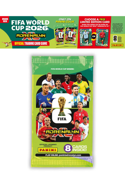 Next Plus بطولة كأس العالم FIFA 2026 المرخصة ™   أدرينالين إكس إل ™ 1 عبوة (8...