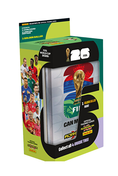 Next Plus Lisanslı FIFA WORLD CUP 2026™ Adrenalyn XL™ - Classic Tin Design 4 ...