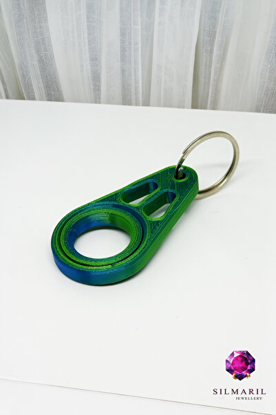 Silmaril Store Fidget Spinner Green Transitional Μπρελόκ Περιστρεφόμενο Σχέδι...