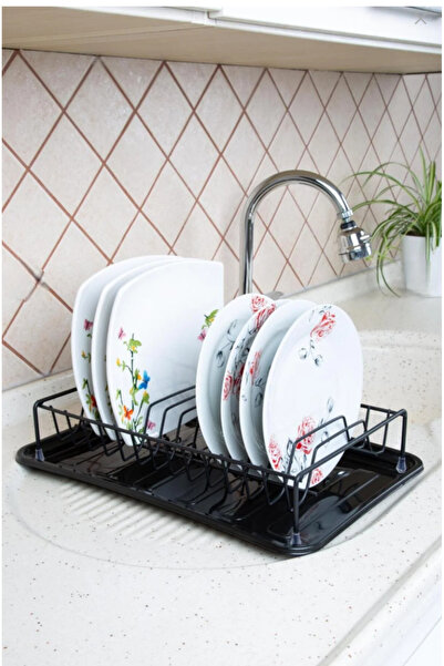 Aktel Banyo Ömür Boyu Paslanmaz Bulaşıklık Bulaşık Sepeti Tek Katlı Tabaklık ...